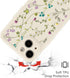 RALEAVO Floral Case for iPhone 13, Flower Branch Pattern Design Cute Cover Case for Girls Women Slim Thin Soft Silicone Shockproof Anti-slip Phone...