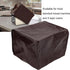 Bread Machine Cover, Exquisite PU Leather Long Life Span Toaster Protector Anti Collision for Kitchen Appliance(Brown)...
