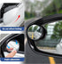 2PCS Car Blind Spot Mirror with Side Mirror Rain Guard,Carbon Fibre Rear View Mirror Rain Visor & 360° Adjustable HD Blindspot Mirror,Universal Au...