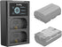 SmallRig LP-E6NH Dual Slot Battery Charger for Canon LP-E6NH Battery for Canon R7, R5, R5 C, R6, R, 5D IV/III/II, 6D, 6D II, 7D, 7D II, 60D, 70D, ...