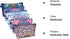 6 Pieces Makeup Bag Toiletry Pouch Waterproof Cosmetic Bag with Zipper Travel Packing Bag 8.7 x 5.3 Inch Small Cosmetic Bag Accessory Organizer fo...