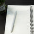 DSTELIN 10 inch x 7.5 inch, 100GSM, Blank Spiral Notebook, 2-Pack, Soft Cover, Sketch book, 50 Pages / 25 Sheets, (Black)...