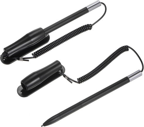 MECCANIXITY 2pcs Stylus Pens for Resistive Touch Screens Spring Universal Resistance Capacitive Stylus Pen for Car Navigation GPS POS, Black......