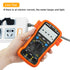 BTMETER BT-39C True RMS Digital Multimeter Auto Ranging for AC DC Voltage,Current, Resistance, Capacitance Tester with Temp Battery LED Test Auto ...