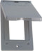 Sigma Electric, Gray Sigma Engineered Solutions, 14248 1-Gang Vertical GFCI Weatherproof Cover, No Size...