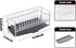 Sponge Holder for Kitchen Sink?Kitchen Sink Organizer with Stainless Steel Auto Drain Tray?Kitchen & Home Accessories?Kitchen Storage Rack?Sponge,...