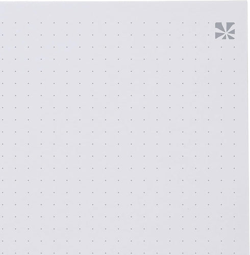 Erin Condren 7"x9" Dot Grid Platinum Spiral Notebook. Evolve Cover Design. 160 Dot Grid Pages, 5 mm, for Dot Journaling, Art, List-Making. 80 Lb. ...