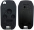 Ezzy Auto 3+1 Buttons Flip Key Shell Case Fob fit for Accord CR-V Pilot Civic Keyless Remote Entry...