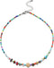Beaded Necklace for Women, Colorful Gemstone Choker Necklaces Boho Cute Necklace Handmade Crystal Summer Beach Jewelry for Teen Girls...