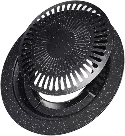 Portable Gas Stove Iron Baking Pan Baking Dishes for Oven Korean Bbq Grill Pan Table Bbq Plate Kabob Grill Roasting Pans for Ovens Korean Grill Pa...