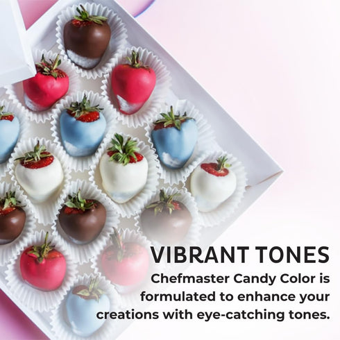 Chefmaster Black Candy Color | True-Tone Shades | Oil-Based | Professional-Grade Dye | Chocolate, Strawberries, Cake Pops | Decorating | Easy-to-U...