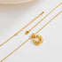 Gold Pendant Necklace for Women Statement Pendant Necklace for Women Jewelry Gift...
