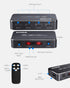 4K HDR HDMI Switch, Koopman 4 Ports 4K 60Hz HDMI 2.0 Switcher Selector with IR Wireless Remote, Supports UltraHD Dolby Vision, High Speed(Max to 1...