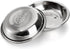 Fasmov 12 Pack 3.75 inches 18/8 Stainless Steel Sauce Bowl Round Seasoning Dishes Sushi Dipping Bowl Saucers Bowl Mini Appetizer Plates, Saucers D...