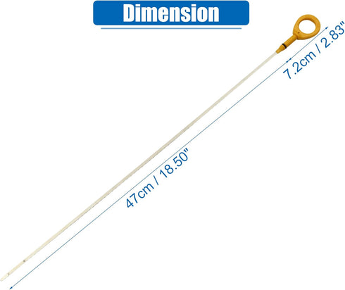 uxcell 1 Pcs Engine Oil Dipstick Engine Oil Fluid Level Dipstick for Toyota Avalon XL 3.0L V6 Gas 1996 No.1530120020...
