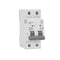 DC Miniature Circuit Breaker 2Pole 500VDC 100A 125A 6KA Thermal Magnetic Trip High Current DC Disconnect Switch Isolator Solar PV System DIN Rail ...