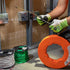 Klein Tools 50350 13-Inch Flexible Fish Tape Leader for 1/8-Inch Wide Steel Fish Tapes, Made in USA...
