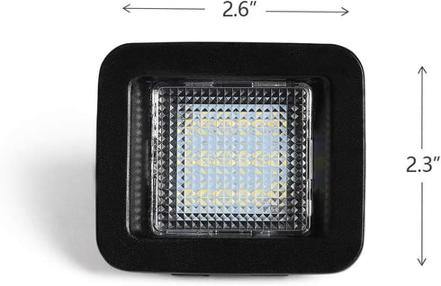 Gempro LED License Plate Lights for 2015-2020 F150 2017-2020 Raptor Rear Tag Lamp Assembly 2PCS, 6000K White...