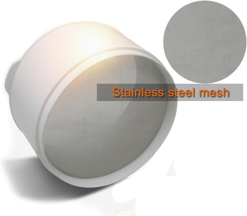 Greek Yogurt Strainer Nut Milk Bag, Toufu Strainer, Fruit Juicing, Sprouting, Stainless Steel Fine Mesh Filter, BPA Free for Food (1.5 Quart Small...