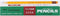 Tombow 2558-B Pencil with Rubber 2558 B, 1 Dozen...