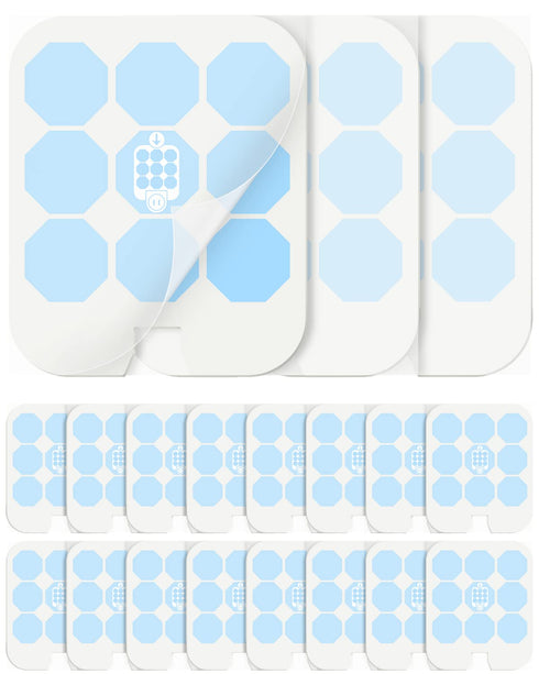 PACETAP 18 Pack Replacement Glue Boards for Dynatrap DT3005W Dot and Safer Home SH502, Indoor Outdoor Dynatrap Refills Glue Card, Sticky Refillabl...