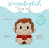 KIDS PREFERRED Curious George Cuteeze Stuffed Animal Plush Toy Monkey – Cute Cuddle Plushie Gift for Baby and Toddler Boys and Girls – 12 Inches...