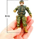 Army Men Action Figures Set, Include 12 Toy Soldiers with Digital Camo and Millitary Weapons-US Army Special Forces Group Toys for Kids Boys, Best...