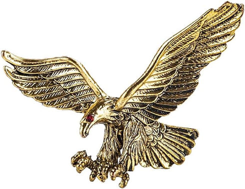 Vintage Hawk Brooch Pin for Men Women,Animal Eagle Suit Pin,Rhinestone Hawk Lapel Pin Badge Pin Party Nightclub Jewelry...