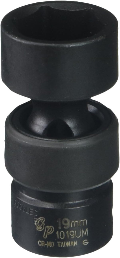 Grey Pneumatic (1019UM) 3/8" Drive x 19mm Standard Universal Socket...