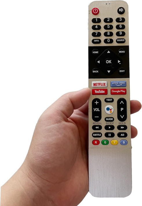 MATCOM New Replacement Remote Controller Compatible with Skyworth Android TV 539C-268920-W010 TB5000 UB5100 UB5500 Without Voice Control Remote, S...
