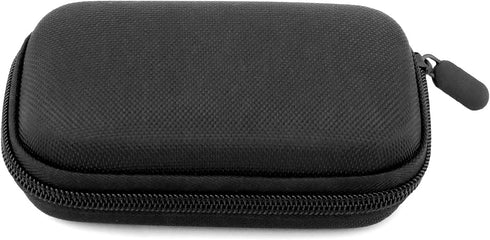 QWORK Grey Portable Microscope Case -2 Pack- Compatible with Carson MicroBrite Plus 60x-120x - Dust-Proof Carry Storage Holder with Zipper Mesh Po...