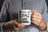 CBTwear Good Morning Funny Grumpy Cat 11oz White Ceramic Coffee Mug - Cute Unique Cat Mom Gifts for Birthdays, Anniversaries, or Any Occasion...