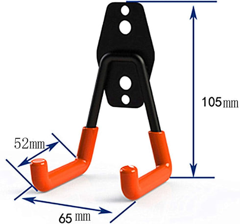 2Pcs Ironing Board Hook - Wall Mount Holder for Laundry & Utility Rooms...