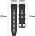 FitTurn 10-Pack Bands for Desong D09 Smartwatch,22mm Silicone Strap Wristband Replacement Band Accessory for Desong D09 Fitness Wellness Tracker...