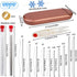 Beading Needles Set Include 60 Pcs Long Straight Beading Thread Needles + 10 Pcs Big Eye Beading Needles, Embroidery Needles with Needle Box, Thim...