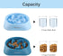 MateeyLife Slow Feeder Dog Bowls 2PCS, Anti-Choking Puzzle Dog Food Bowls, Anti-Slip Interactive Dog Feeding Bowls Slow Down Eating, Bloat Stop Ma...