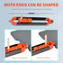 Contour Gauge Scribe Tool,Baowox Precise Profile Gauge Tool with Lock for Pencil Woodworking Edge Corner Measuring Profile Duplicator...