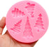 Christmas Tree Fondant Cake Silicone Mold 1 Pcs for Cake Decoration Candy Sugar Cupcake Topper Cake Polymer Clay Crafts Epoxy Resin...