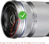 58mm Lens Cap Cover for Olympus M.Zuiko 40-150mm f/4.0-5.6 R Micro(Not for 40-150mm F2.8 PRO) ED Digital Zoom Lens,M.Zuiko Digital 75-300mm 1:4.8-...