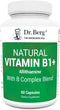 Dr. Berg Natural Vitamin B1 B6 B12 Complex - Allithiamine Vitamin B1 Supplement with 8 Essential Vitamin B Complex for Men & Women Including Thiam...