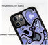 Cute Phone Cases Purple Love Heart Cute Phone Case Slim Soft Protective Phone Case Compatible with iPhone 11...