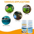 Aquarium Ammonia Test Kit, 50 Counts Ammonia Test Strips Fish Tank Aquarium Test Strips for Aquarium Pond Pool...