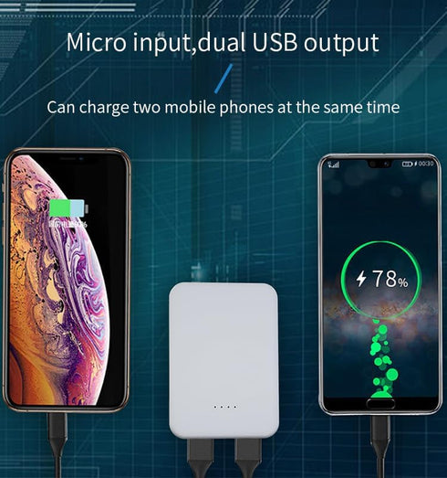 Portable Charger Power Bank 5000mAh Battery Pack 5V 2A with USB Cable, Carrying Hard case and Hook for iPhone, Samsung Galaxy and More (1)......