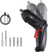 8 in 1 Electric Screwdriver Cordless Drill Rechargeable Set 3.6V Li-ion 3.5N·m Max Torque Electric Rotatable LED Light Screwdriver Multi-Angle Wor...
