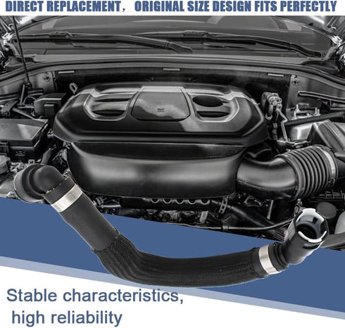 HVAC Heater Hose 68199254AB 68199254AA Connector compatible with 2014-2018 JEEP CHEROKEE 2.4L and compatible with Chrysler 200 2015-2017...