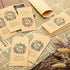 Fumete 50 Pcs Baby Shower Seed Packet Self Adhesive Kraft Seed Envelopes Small Parts Storage Packets Mini Kraft Seed Packets Retro Paper Seed Stor...