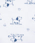 Little Me Blankets for Baby Boys' Puppy Toile Swaddling Receiving Blanket...