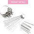 10Pcs Shower Head Cleaning Brush for Small Hole Brush with Stainless Steel Needle, Multifunctional Shower Head Cleaner Tool, Shower Nozzle Cleanin...