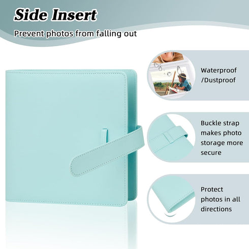 360 Pockets Photo Album for Fujifilm Instax Mini 12 11 9 99 8 40 Evo Instant Camera, For Polaroid Snap/PIC-300/Z2300/ SocialMatic Instant Cameras ...