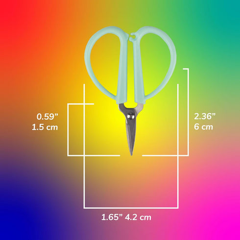 JubileeYarn Tiny Traveler Scissors - Portable Mini Airplane Snips - Assortment - 3 Pairs...